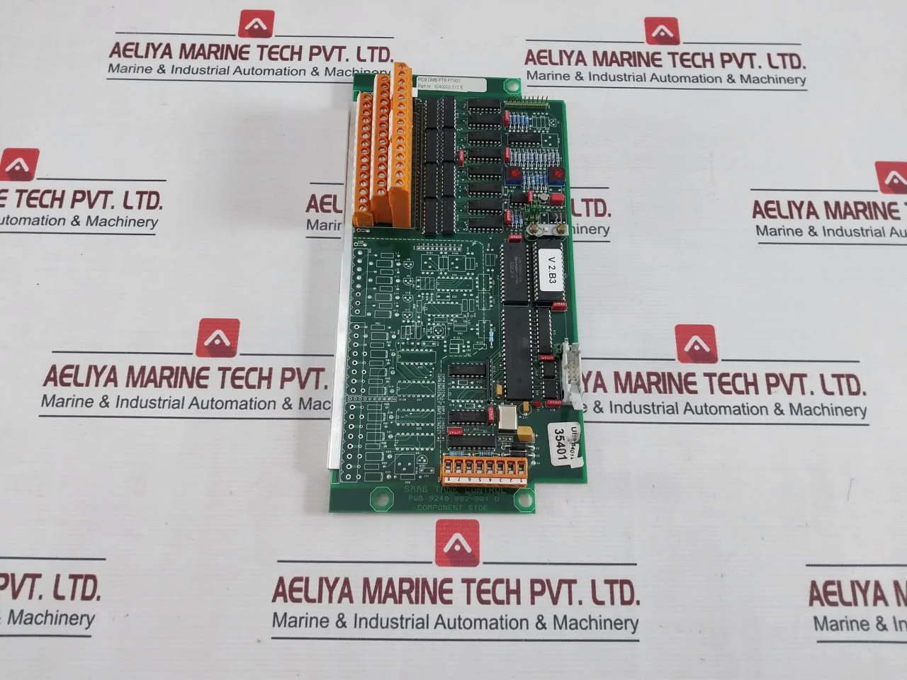 Saab Tank Control Pwb 9240 002-001 D Printed Circuit Board Module M1S 94V - Image 2