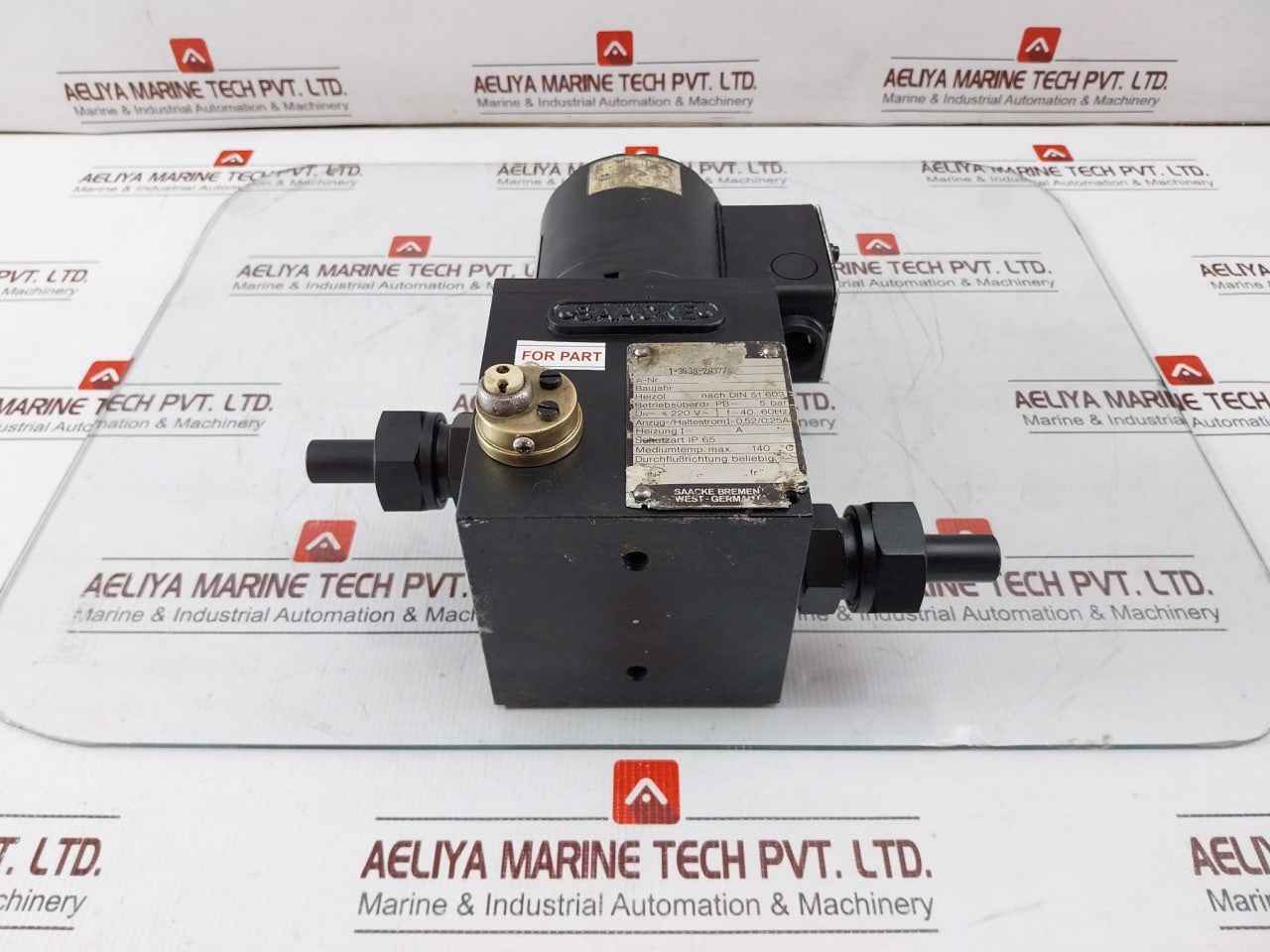 Saacke 1-3638-203774 Electro Megnetic Valve 220V 40-60Hz (Not Working) - Image 5