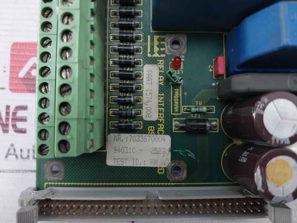 Sabroe Sag.3367 Relay Interface Board 890517, 1574.008 230V/Ac 94V-0 - Image 9