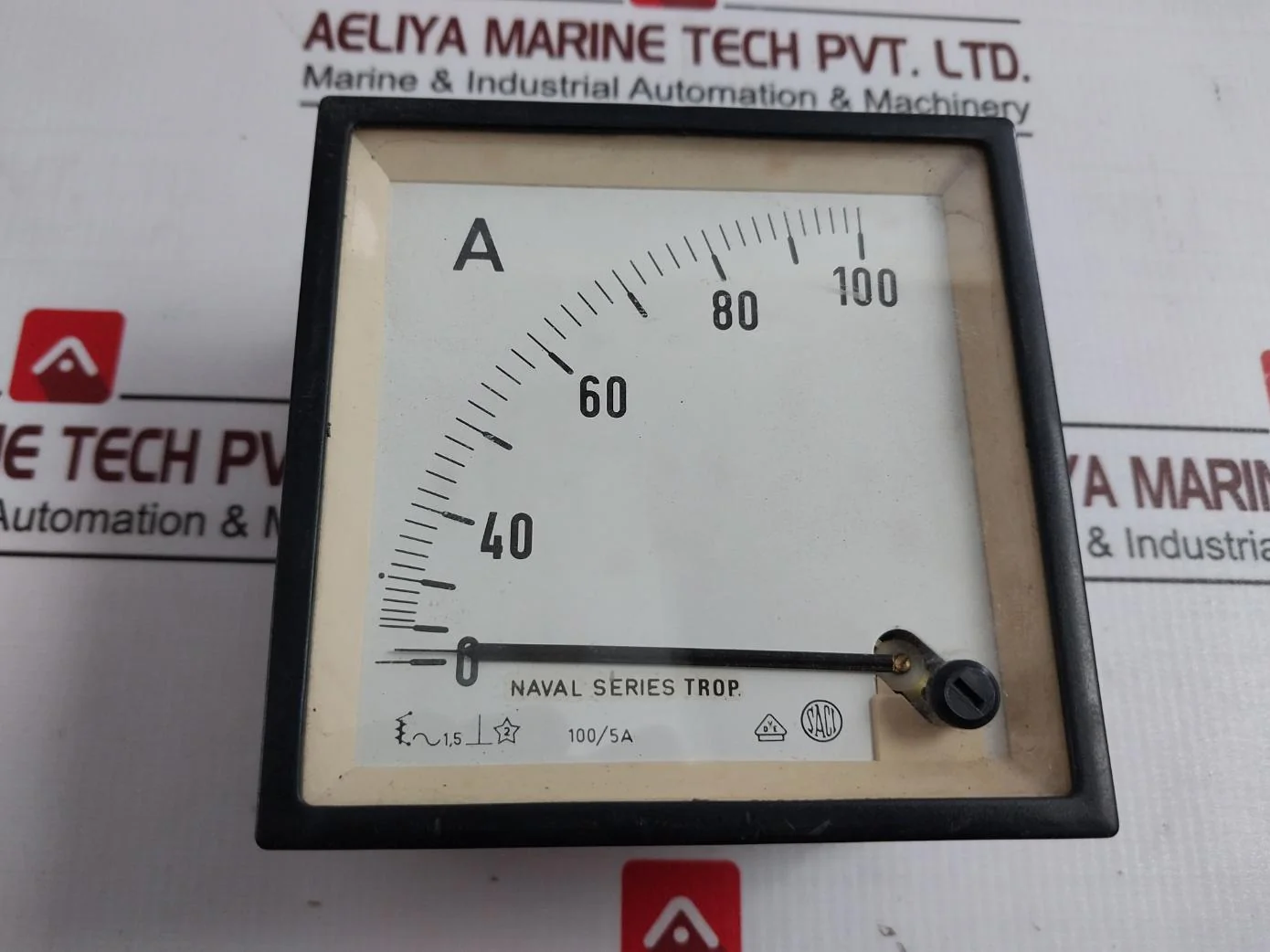 Saci 100/5A Naval Series Trop Ammeter 0-100 A - Image 2