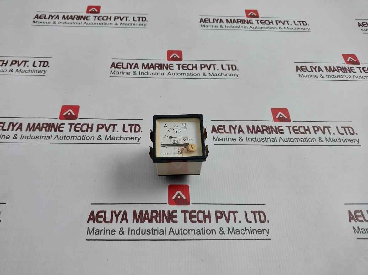 Saci 40/5A Naval Series Tropicalized Analog Ammeter 0-40/200A 1.5 - Image 3