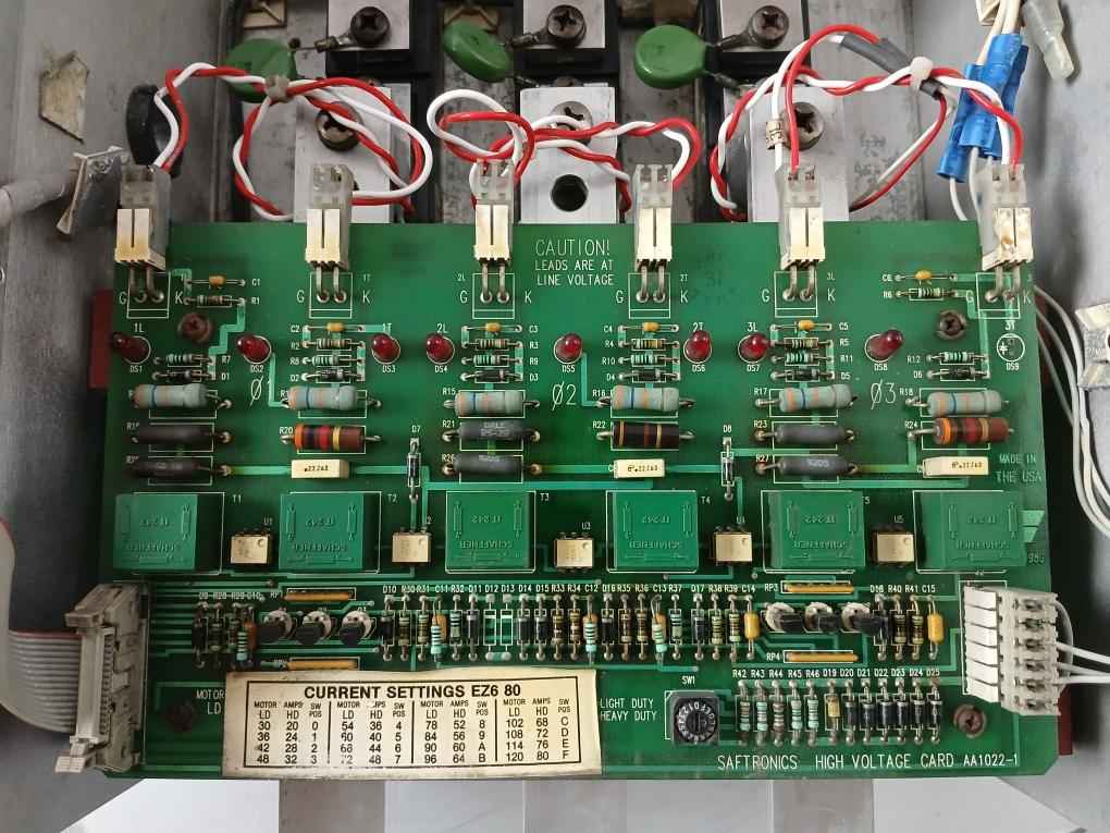 Saftronics Ez6-80 Ez6 Series 3-phase Solid State Starter 120/240 Vac - Image 11