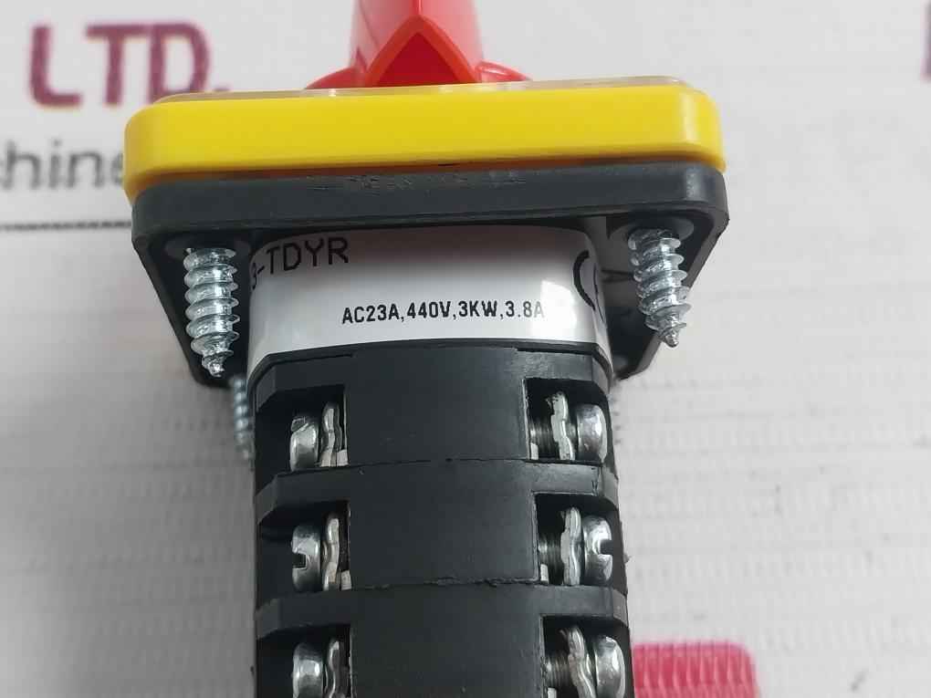 Salzer 10A-s10-61040-b13-tdyr Cam Operated Rotary Switch Iec60947-3 - Image 10