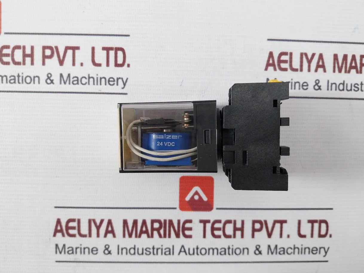Salzer Mkg 3P 24 Plug-in Relay With Base Pf113A-e 24Vdc - Image 7