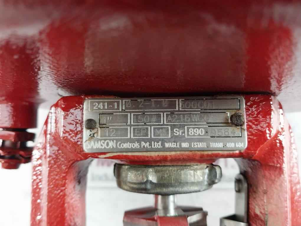 Samson 241-1 Pneumatic Control Valve 1.5Mm 240No 1" Cl 150 - Image 10