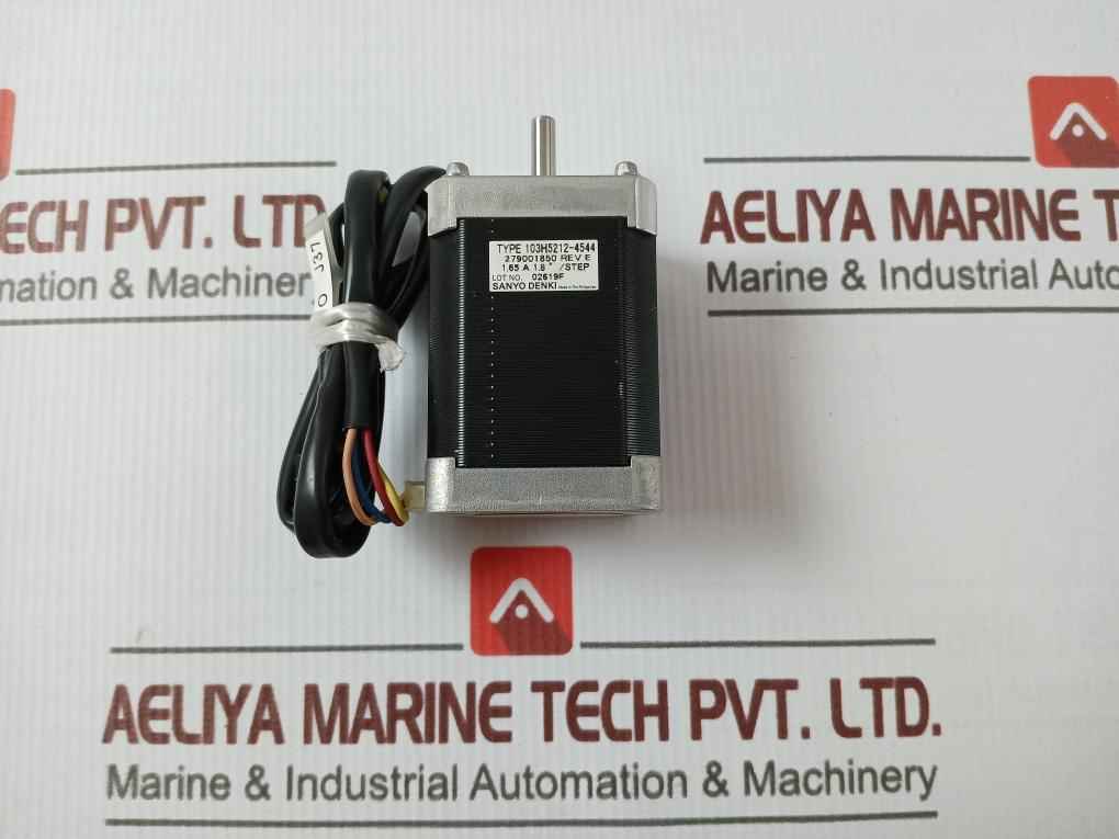 Sanyo Denki 103H5212-4544 Hybrid Stepper Motor 279001850 Rev E 1.65A - Image 2