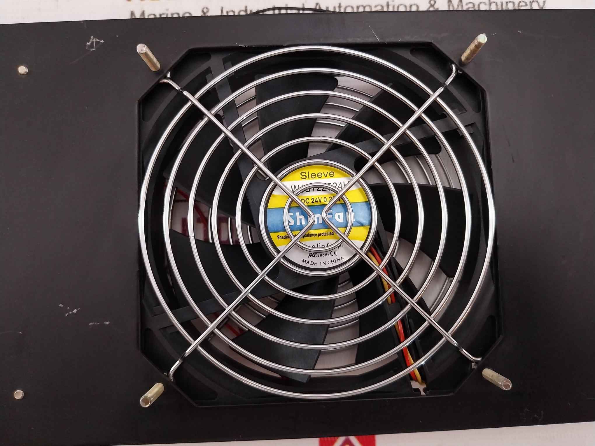 Sanyo Denki 109R1224H137 Axial Fan Assembly Panel 80363001-001 Dc24V 0.25A Rev:C - Image 8