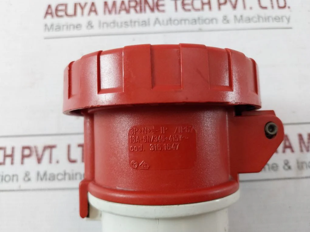 Scame 316.1647 Connector 3P+N+ -ip /Ip67 16A-6H Sl23371 - Image 10