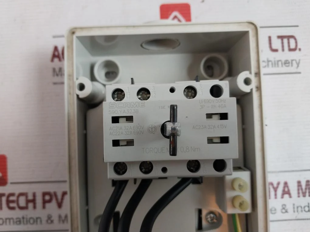 Scame 561.32864 Interlocked Socket 3P+T-ip67-32A-3H/380V-50Hz/440V-60Hz - Image 9