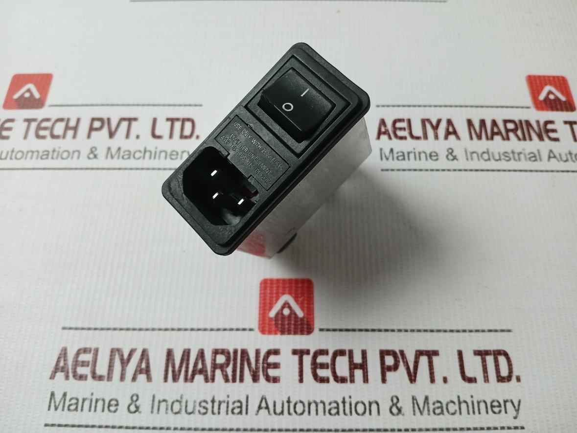 Schaffner Fn 286-1-06 Compact Filtered Power Entry Module 1A 250Vac - Image 3