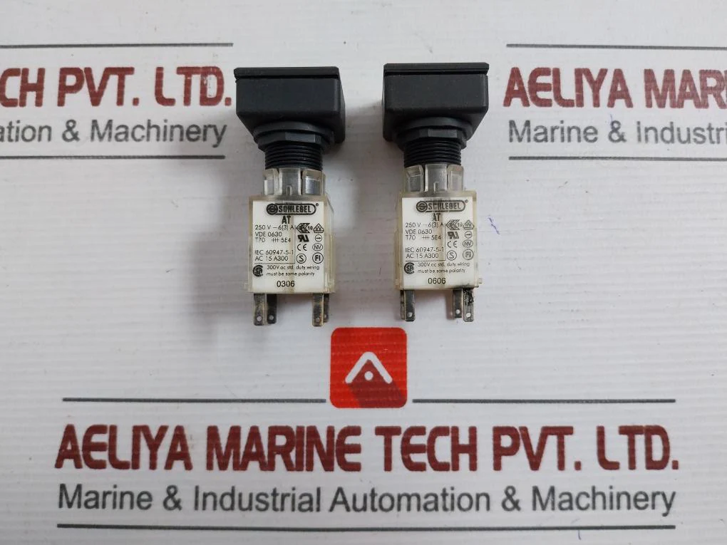 Schlegel At Contact Block With Push Button Ac 15 A300 - Image 6