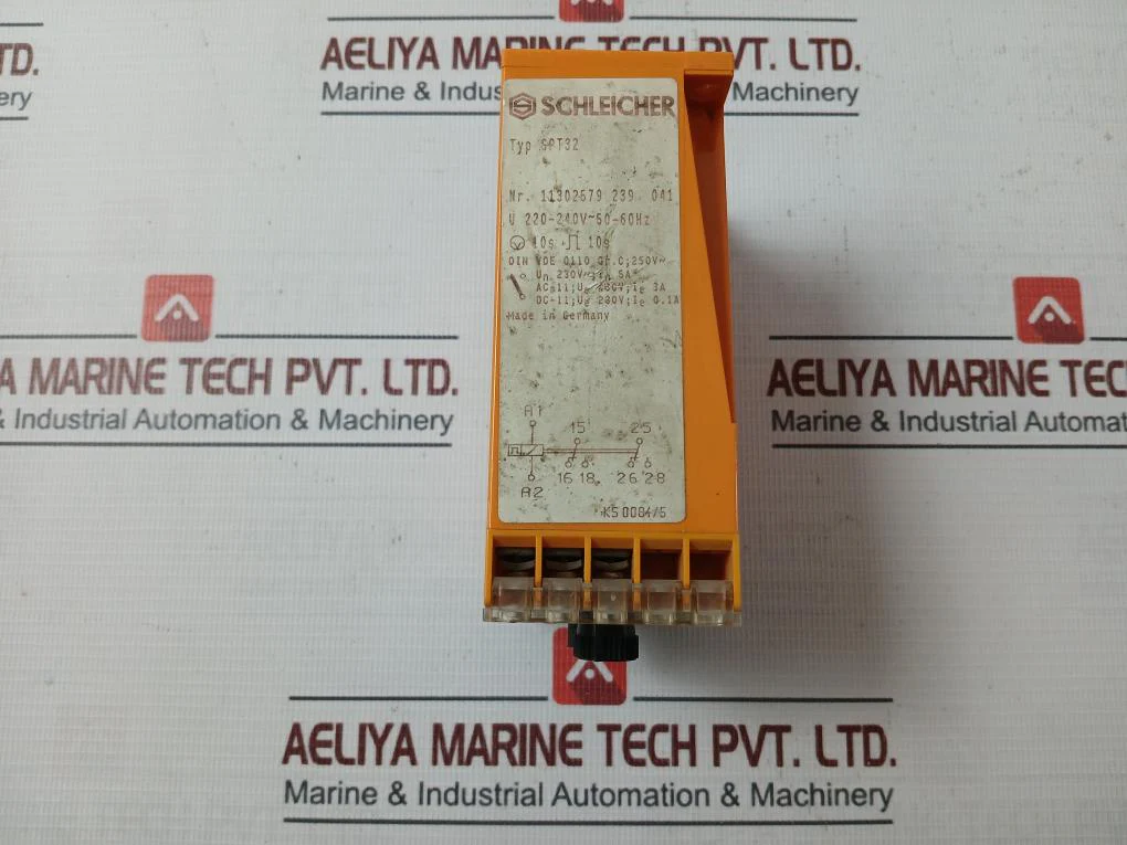 Schleicher Spt32 Motor Timer Relay 10 Sec 230V 3A 50–60 Hz - Image 4
