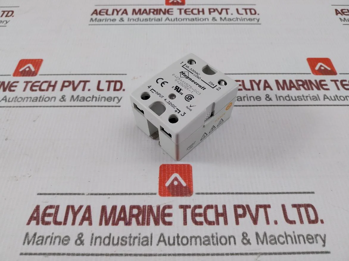 Schneider 6425Axxszs-dc3 Solid State Relay Input-4-32Vdc/Output-48-530 Vac - Image 3
