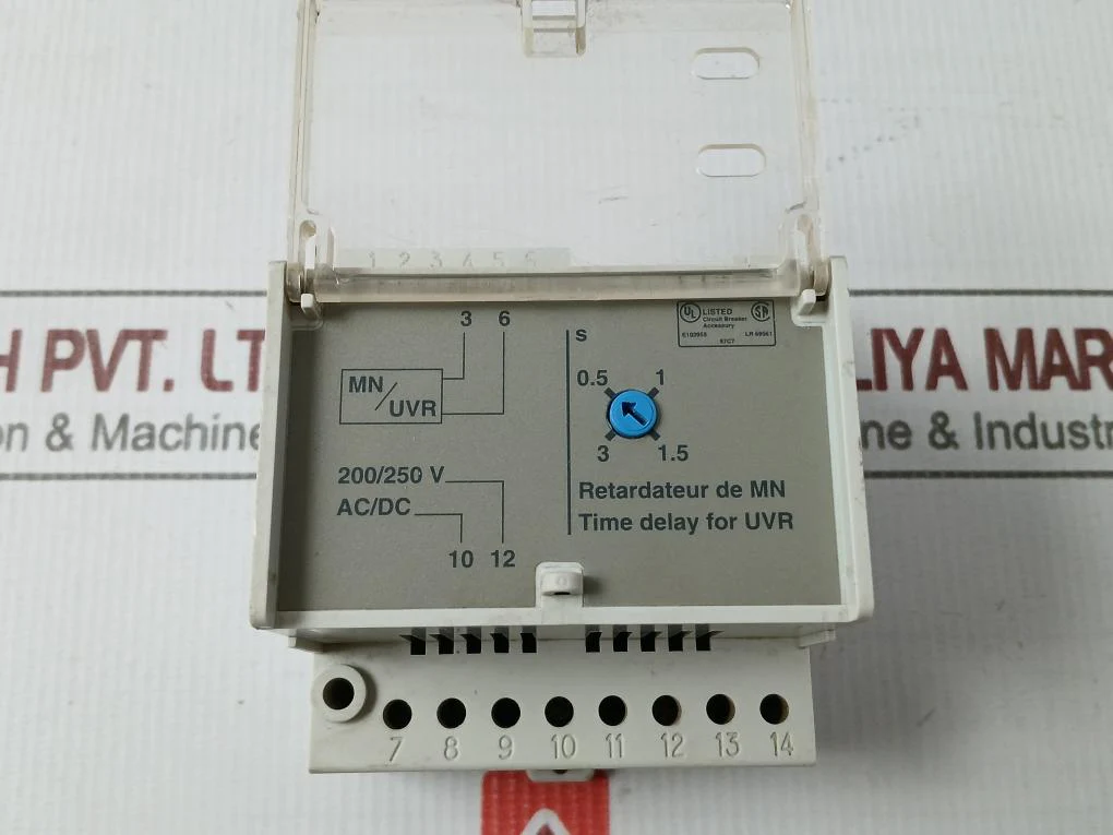 Schneider Electric 5100512158 Time Delay Relay For Uvr - Image 4
