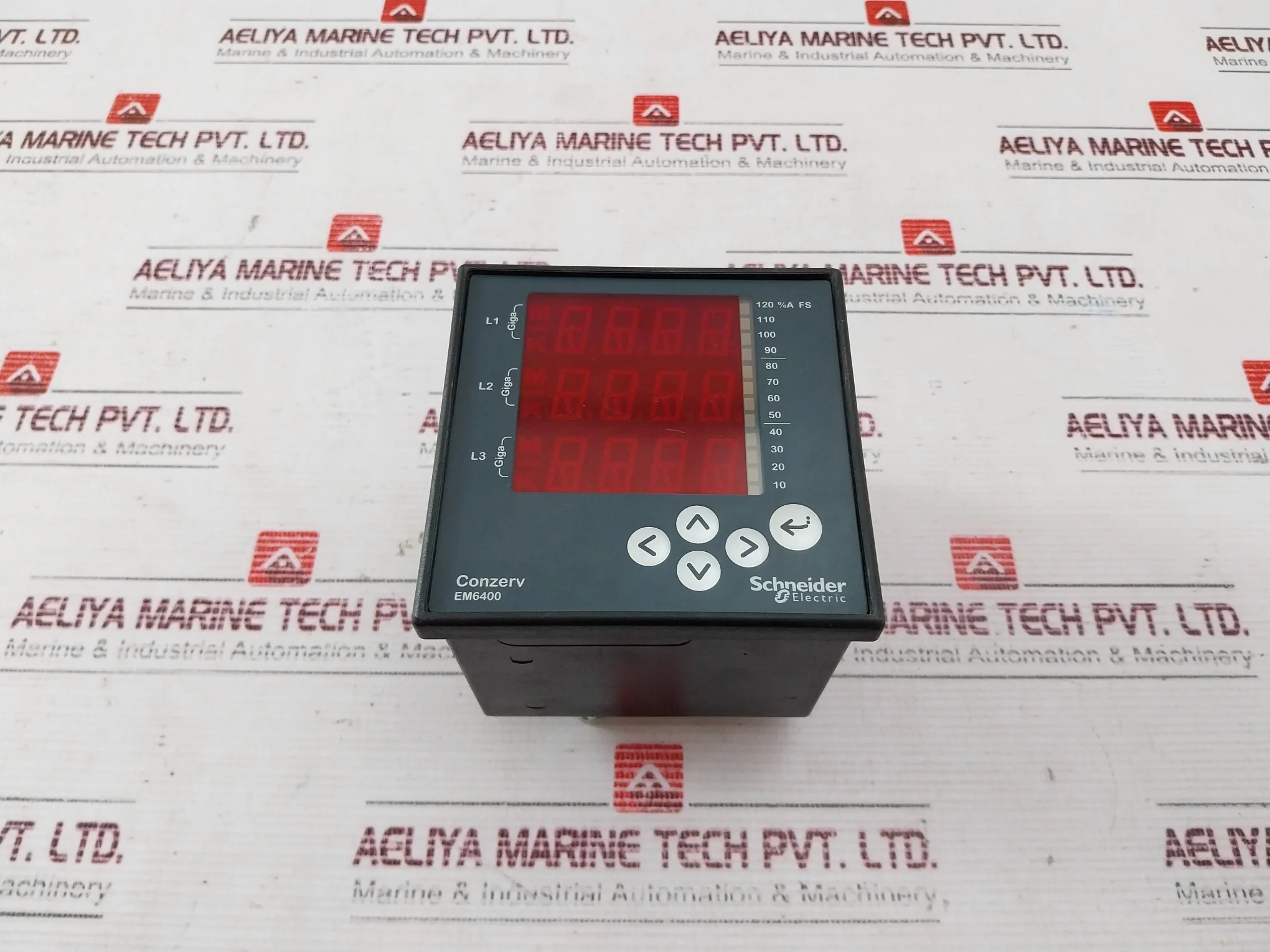 Schneider Electric Em6400 Power Meter Ver: 03.03.11 44-300V 50/60Hz 5Va