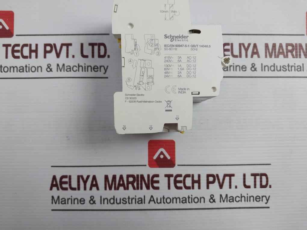 Schneider Electric Ic60N Miniature Circuit Breaker 400V 6A 50-60Hz A9A26924 - Image 5