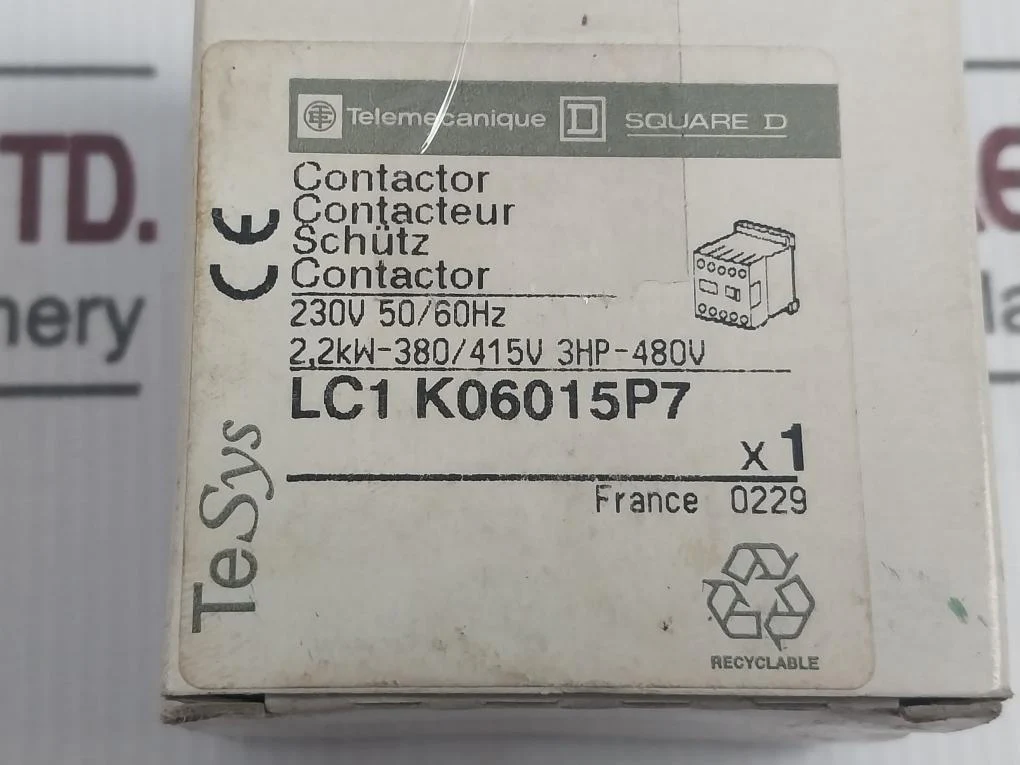 Schneider Electric Lc1K06015P7 Contactor Tesys 690V - Image 5
