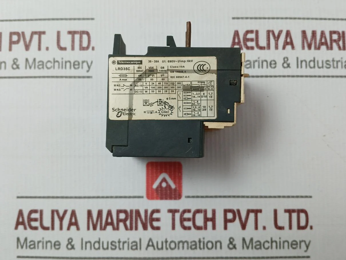 Schneider Electric Lrd35C Thermal Overload Relay - Image 4