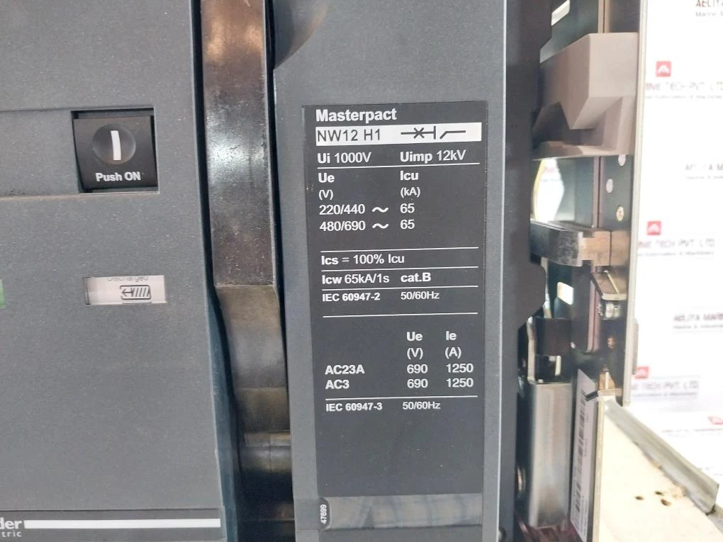 Schneider Electric Nw12 H1 Masterpact Nw Circuit Breaker Nw12H13Pedo6.0P 1000V - Image 13