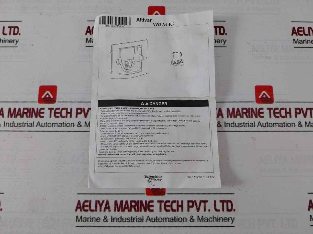 Schneider Electric Vw3 A1 102 Door Mounting Kit For The Remote Graphic Terminal - Image 13