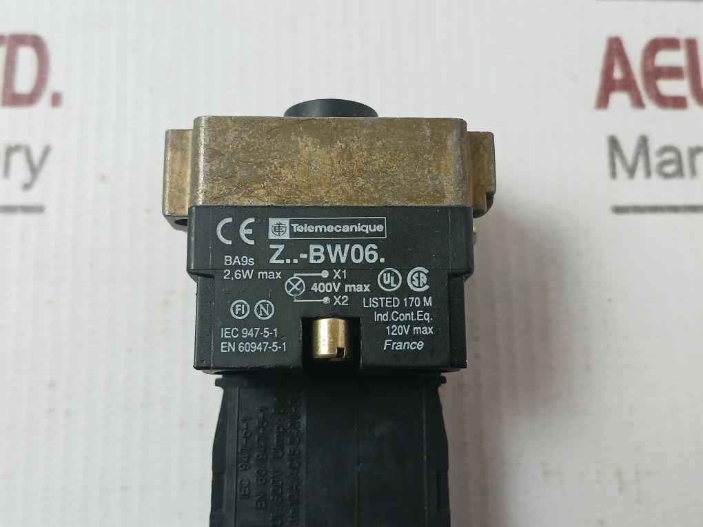 Schneider Electric Zb2-bw061 Body For Illuminated Control Button Ba 9S - Image 11