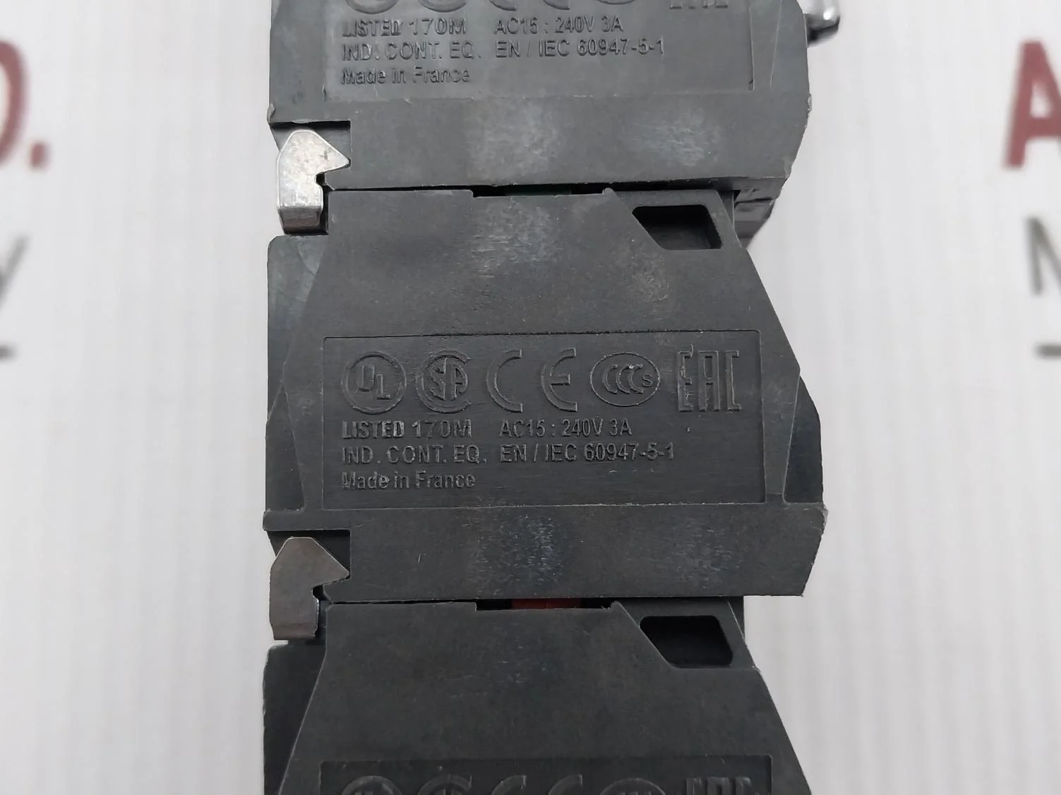 Schneider Electric Zbe-102 Contact Block. - Image 6
