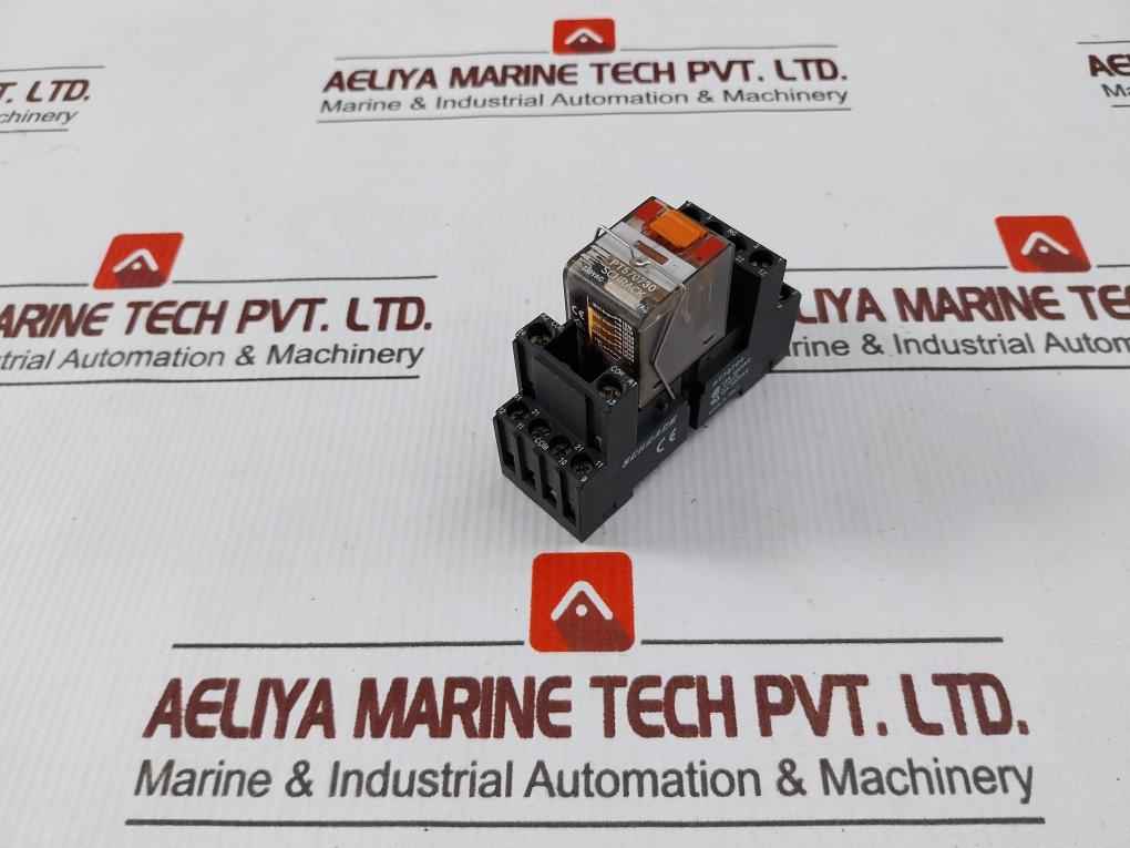 Schrack Pt570730 Power Relay With Socket 6A/250Vac - Image 4