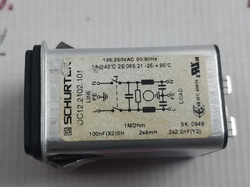 Schurter Dc12.2101.101 Power Entry Module - Image 4