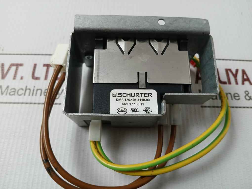 Schurter Kmf1.1163.11 Power Entry Module Kmf-125-101-1110-00 - Image 4