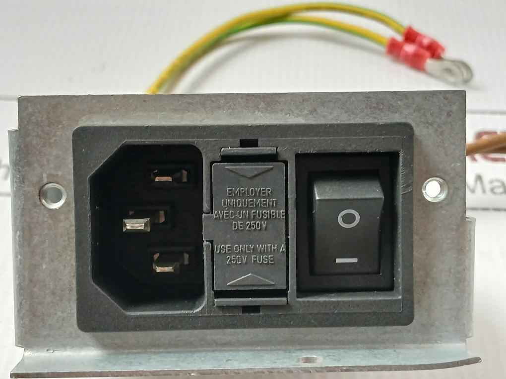 Schurter Kmf1.1163.11 Power Entry Module Kmf-125-101-1110-00 - Image 6