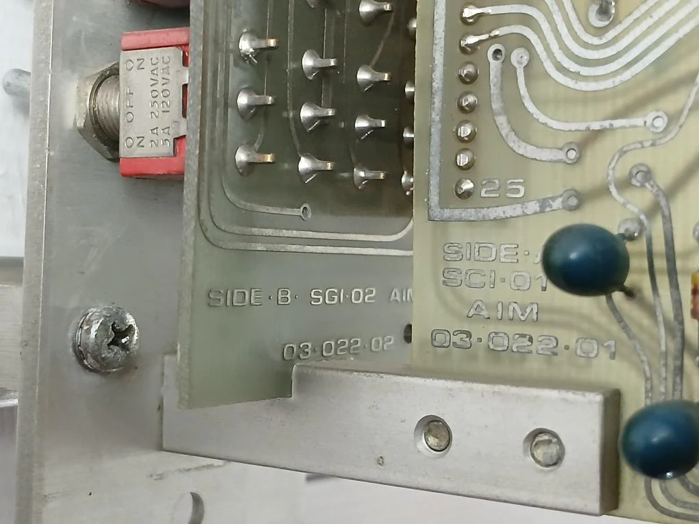 Sci.01 Aim 03.022.01 Control Panel Printed Circuit Board Sgi.02 03.022.02 - Image 7