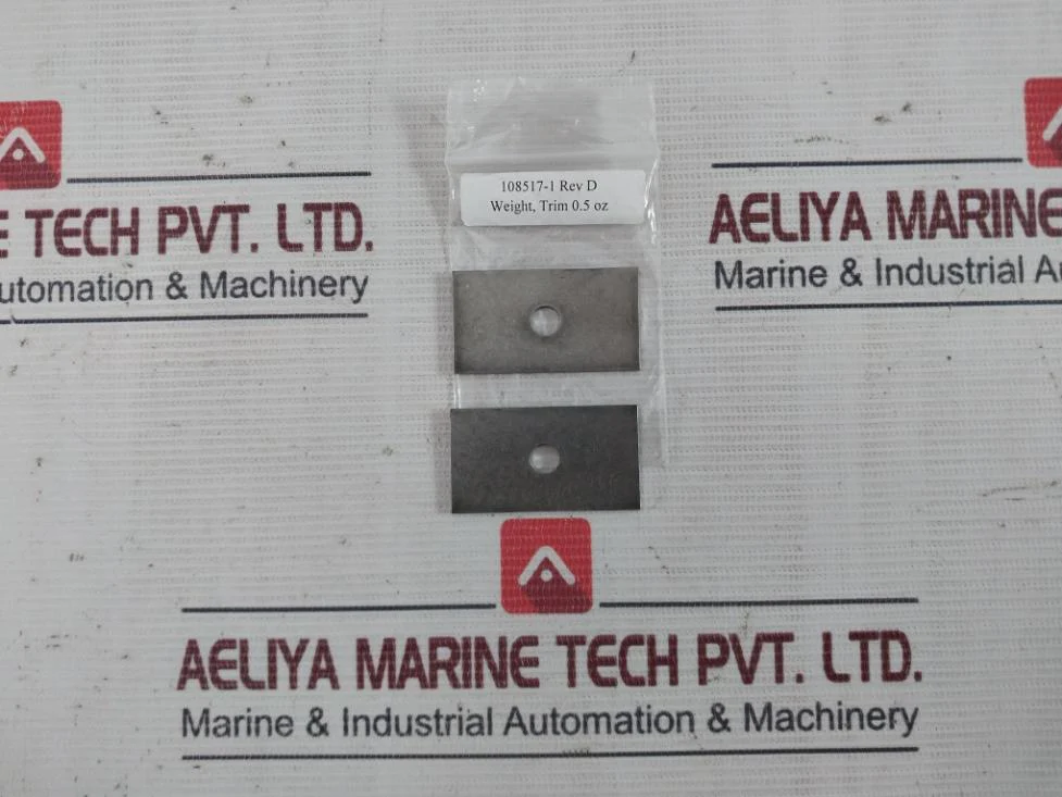 Sea Tel 114580-029 Balance Weight Replace Kit Rev.D Hex1/4-20 Hd1/4-20 X 2 - Image 4