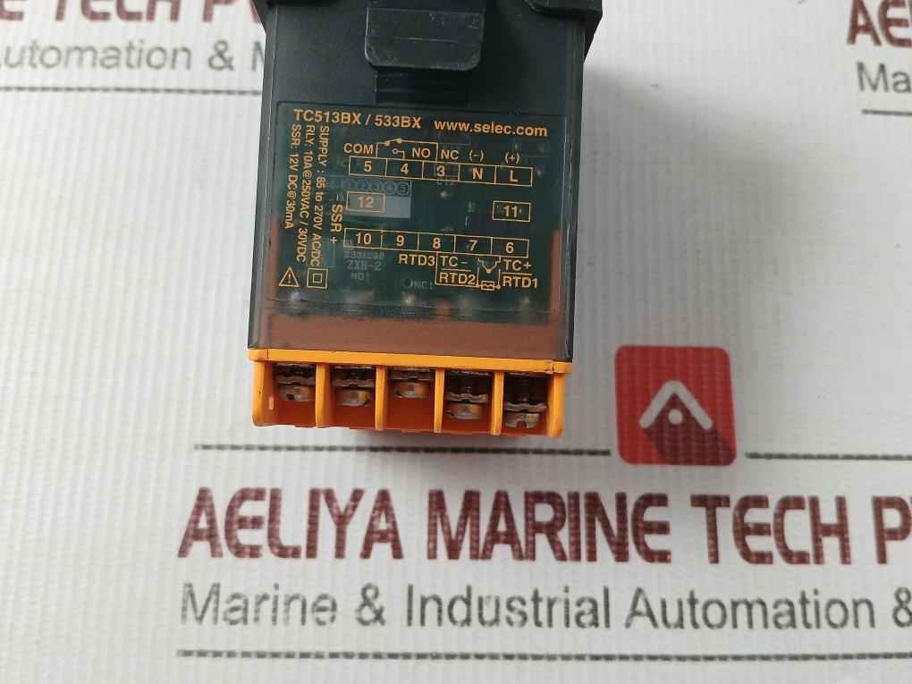 Selec Tc513bx Temperature Controller 85-270v Ac/dc V3.00.1.08 - Image 6
