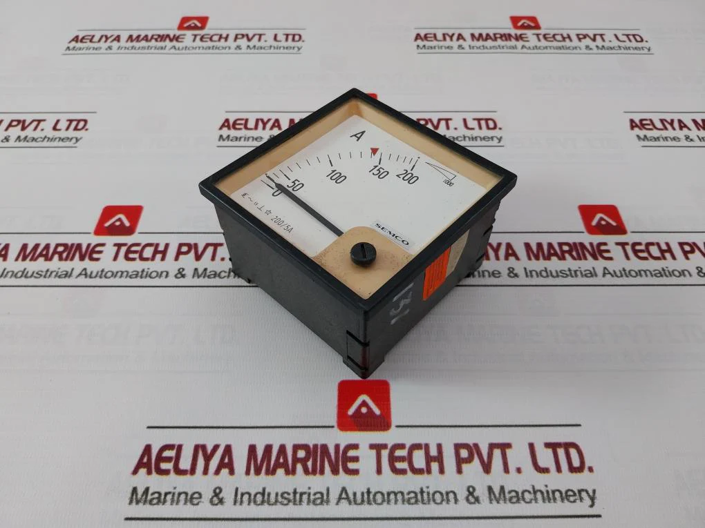 Semco 200/5A Analog Ammeter 5A/10A Ip54 - Image 3