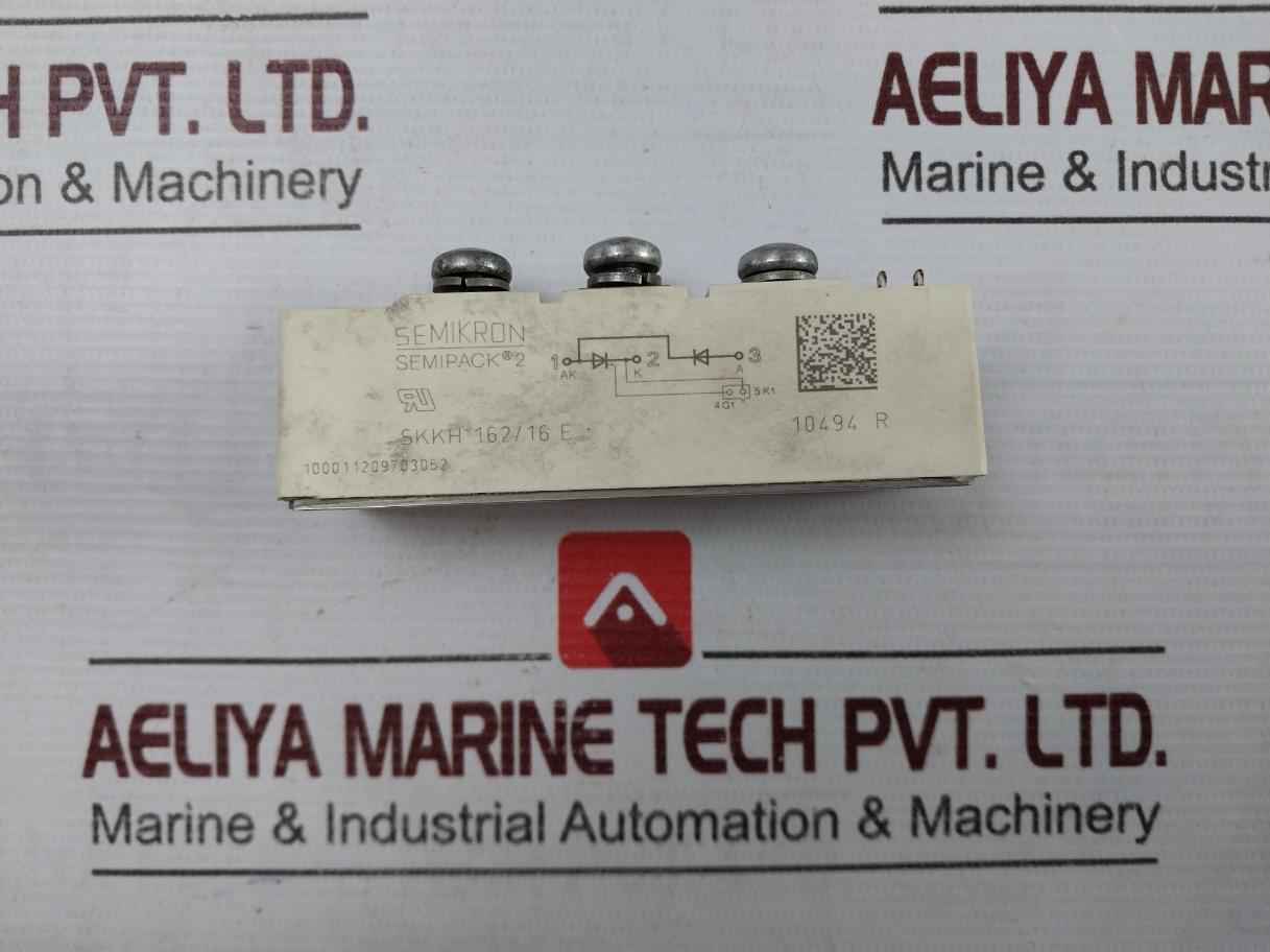 Semikron Skkh 162/16 E Thyristor/Diode Module Semipack 2 - Image 6
