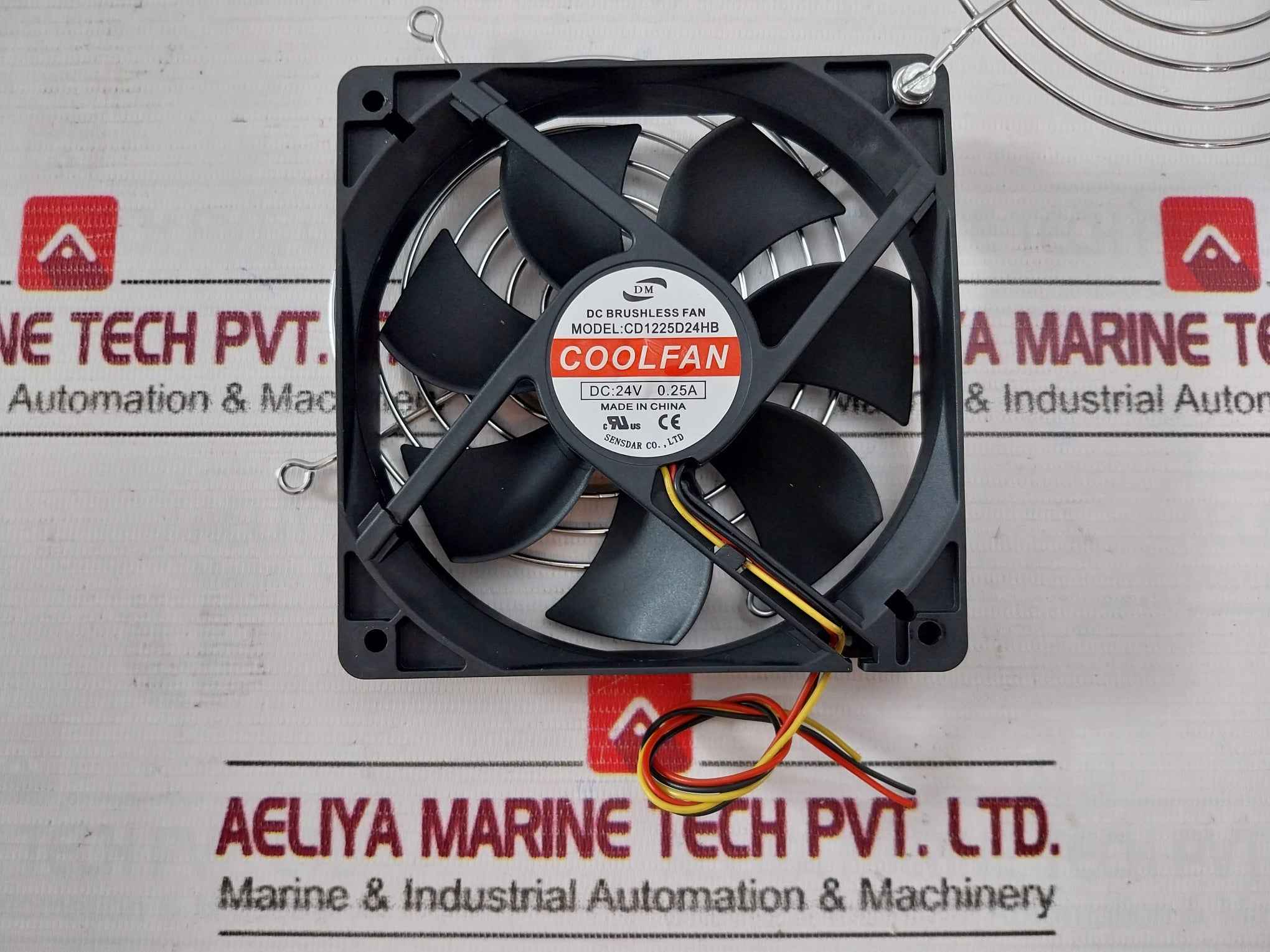 Sensdar Cd1225D24Hb Dc Brushless Fan 24V 0.25A - Image 7