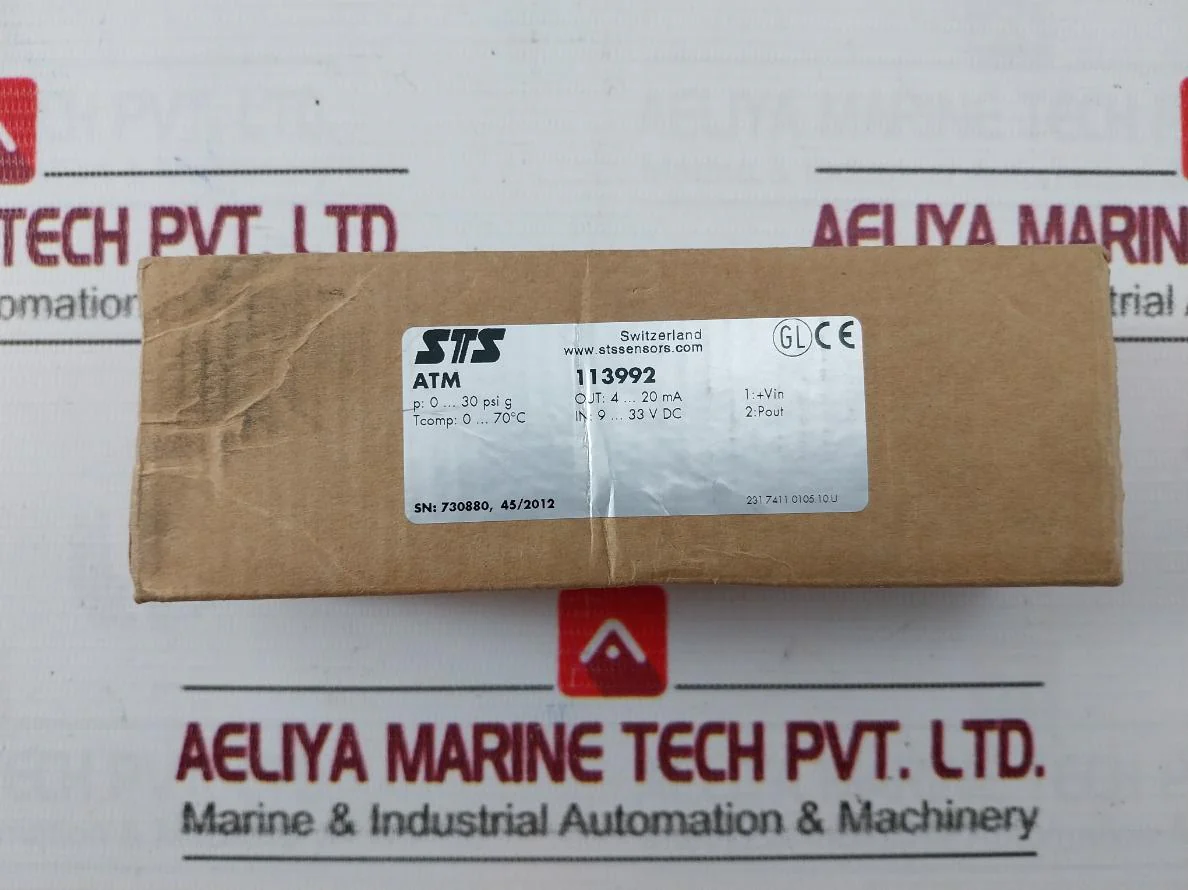 Sensor Technik Simach 113992 Atm Pressure Transmitter 9…33 V Dc Dc 4…20 Ma - Image 14