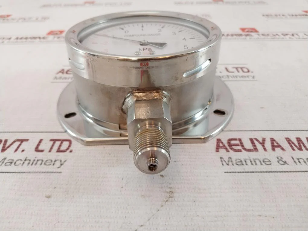 Seonjin Sts100*B Compound Pressure Gauge -4 To 6 Kpa - Image 6