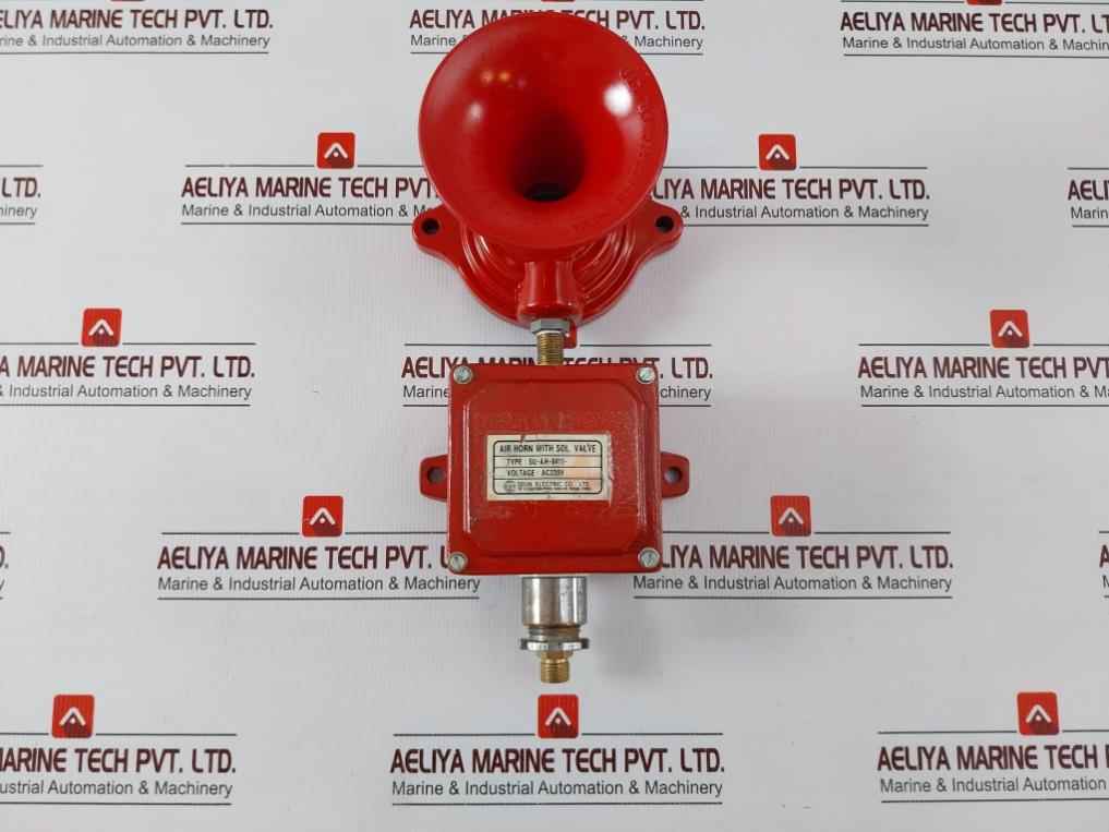 Seun Electric Su-ah-8411 Air Horn With Solenoid Valve Ac220V 60Hz 7 Bar - Image 2