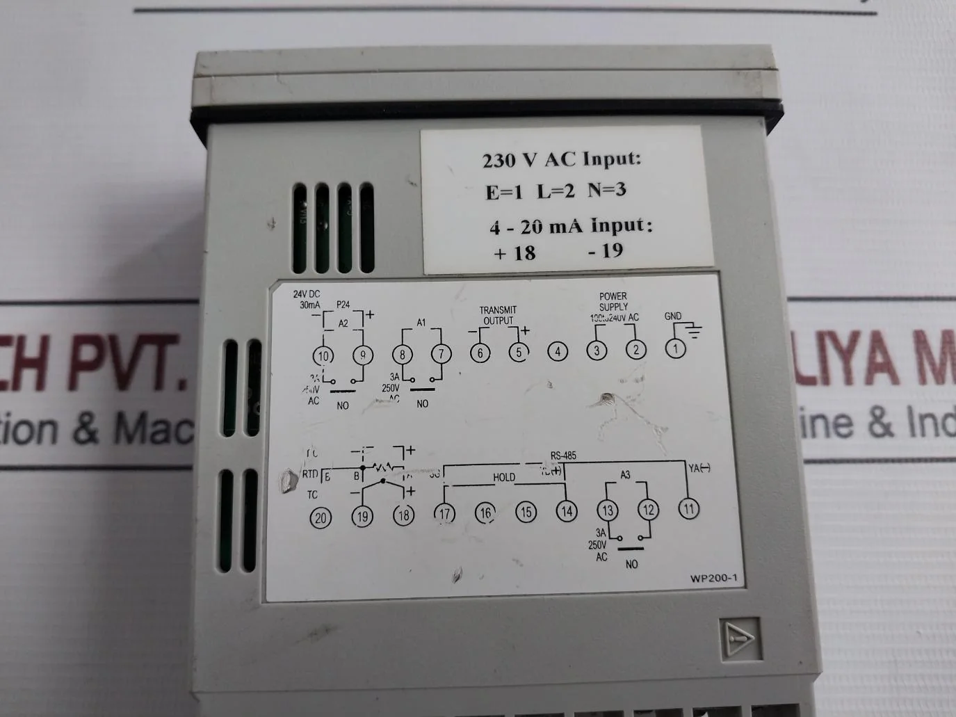 Shinko Jir-301-m Multi-range Digital Indicator 100 -240V Ac 50/60Hz 8Va - Image 5