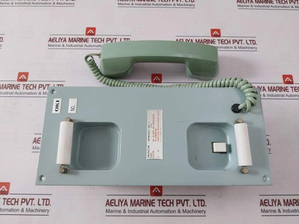 Shizuoka Oki Electric Odc-2771-1 Marine Telephone - Image 7