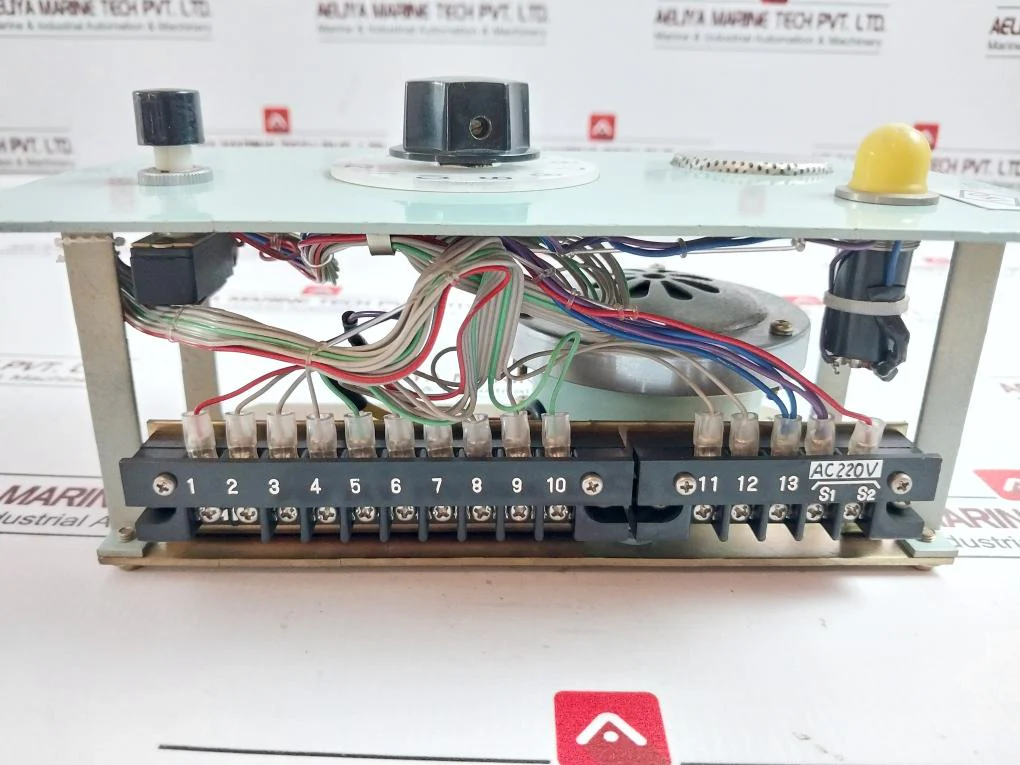 Shizuoka Oki Ode-7024-3 Audio Signal Timer Unit 1 To 12 114 1-s Ac220v - Image 7