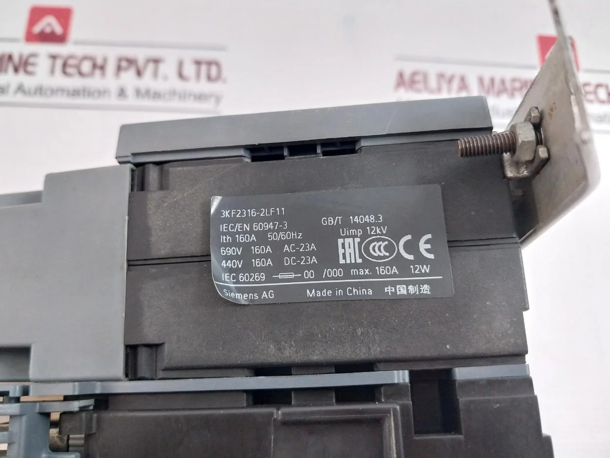 Siemens 3Kf2316-2Lf11 Switch Disconnector With Fuse 160A 12W 690V 50/60Hz 12Kv - Image 7