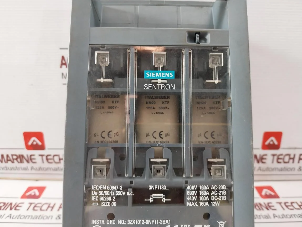 Siemens 3Np1133-1Ca10 Fuse Switch Disconnector 50/60Hz 690Vac 120Ka - Image 13
