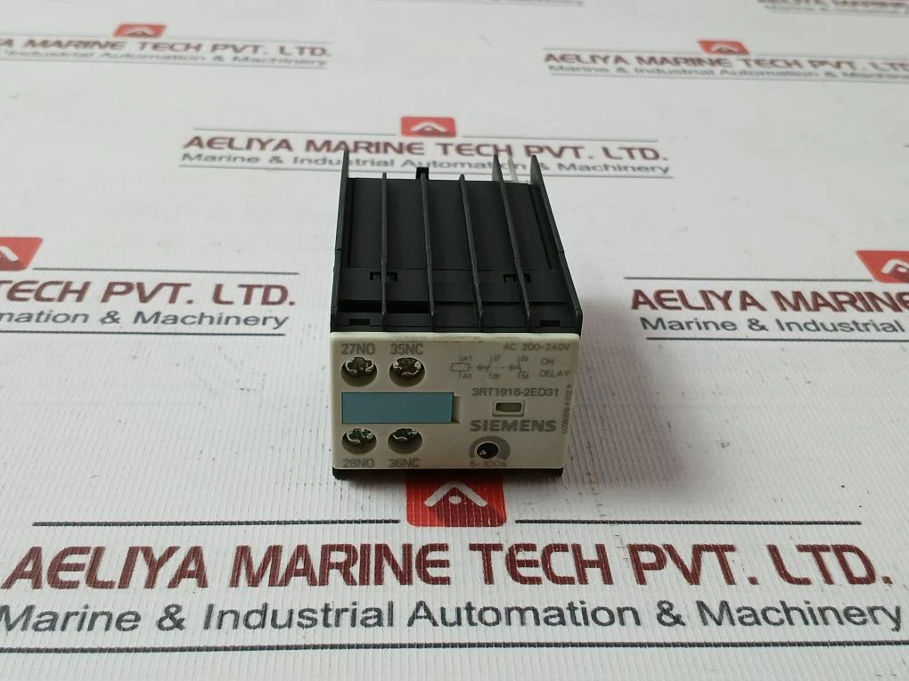 Siemens 3Rt1916-2Ed31 Solid-state Time-delay Relay Ac 200-240V Iec 255 Vde 0660 - Image 5