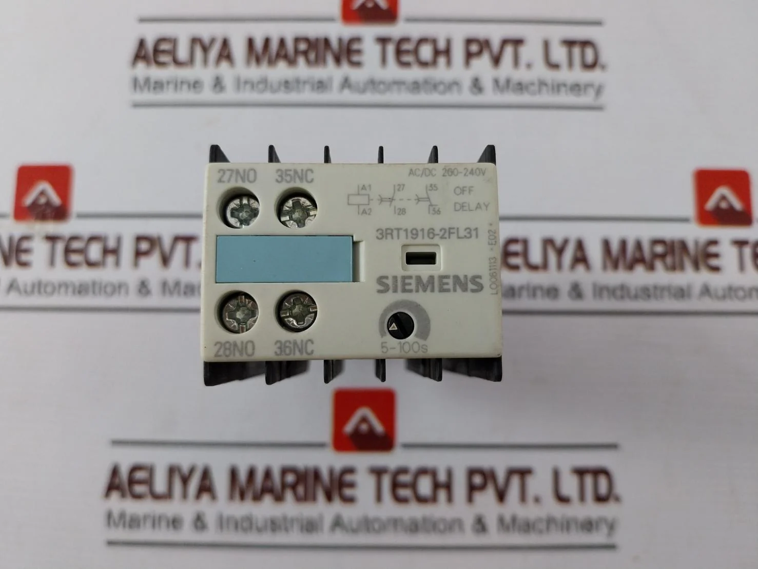 Siemens 3Rt1916-2Fl31 Relay Auxiliary Switch Ac/Dc 200-240V 5-100S - Image 2