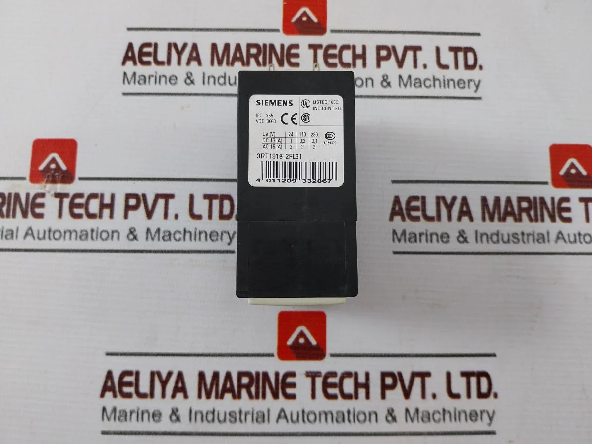 Siemens 3Rt1916-2Fl31 Relay Auxiliary Switch Ac/Dc 200-240V 5-100S - Image 4