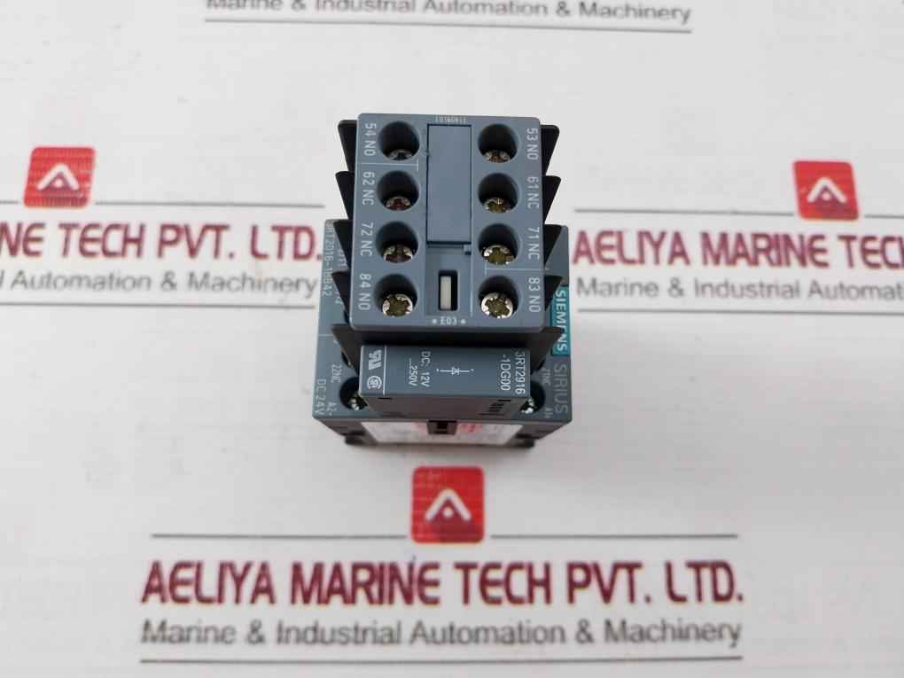 Siemens 3Rt2016-1Bb42 Power Contactor 10A 75°C - Image 12