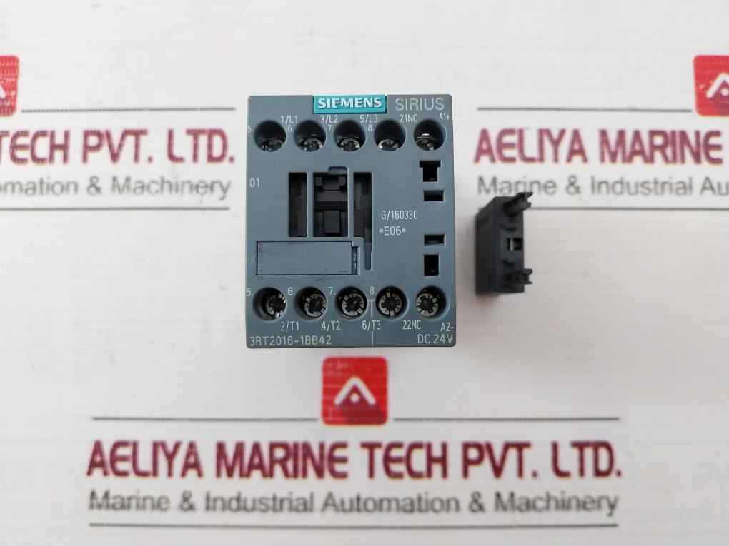 Siemens 3Rt2016-1Bb42 Power Contactor 50/60Hz 50A - Image 3