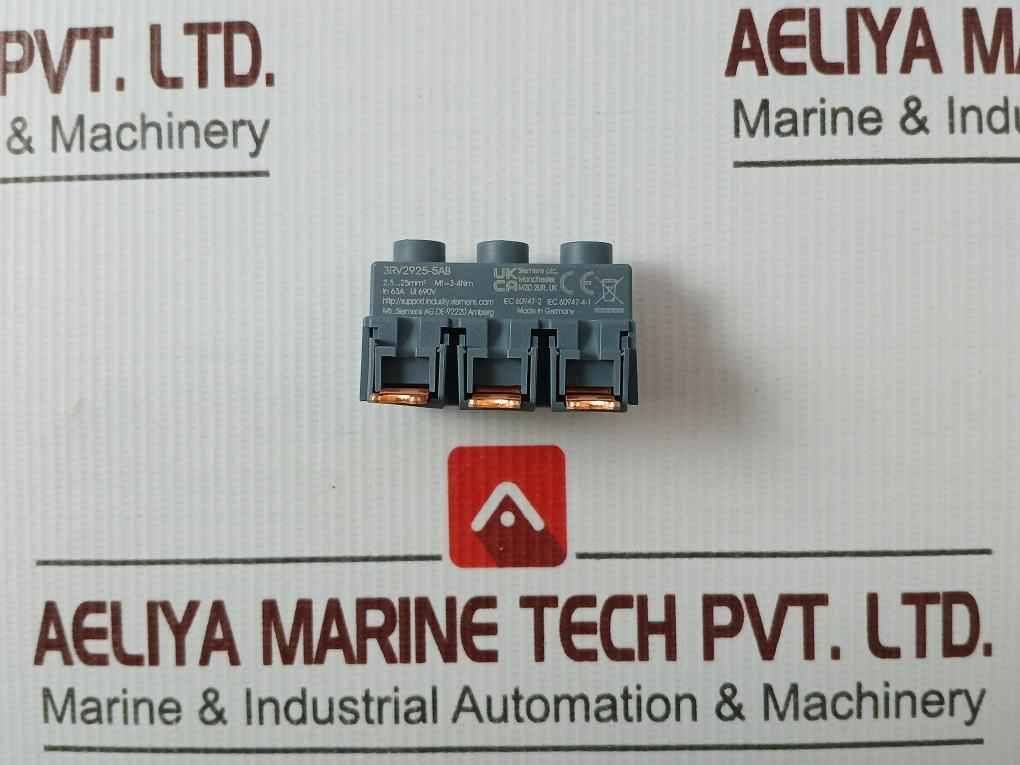 Siemens 3Rv2925-5Ab 3-phase Supply Terminal Block Iec 60947-2 - Image 4
